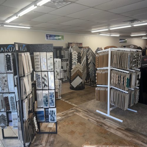 The showroom at CarpetsPlus ColorTile of Winnsboro, Texas
